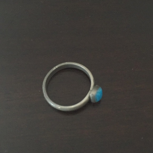 Triangular turquoise ring - Picture 2 of 4